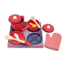 Melissa & Doug Play Kitchen Accessory Set - Pot & Pans