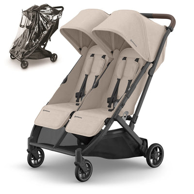 UPPAbaby MINU Duo Stroller + Rain Shield Bundle