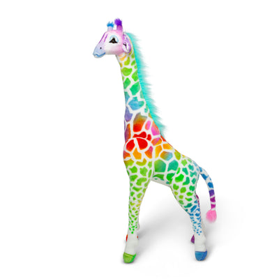 Melissa & Doug Rainbow Plush Giraffe