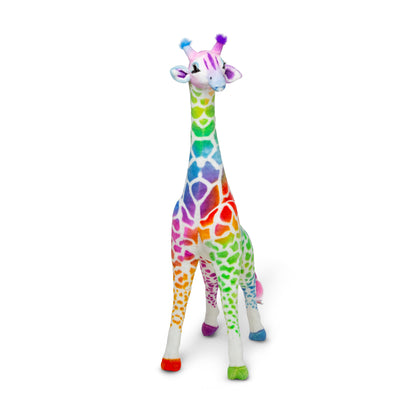 Melissa & Doug Rainbow Plush Giraffe