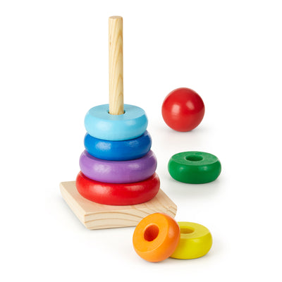 Melissa & Doug Rainbow Stacker Classic Toy