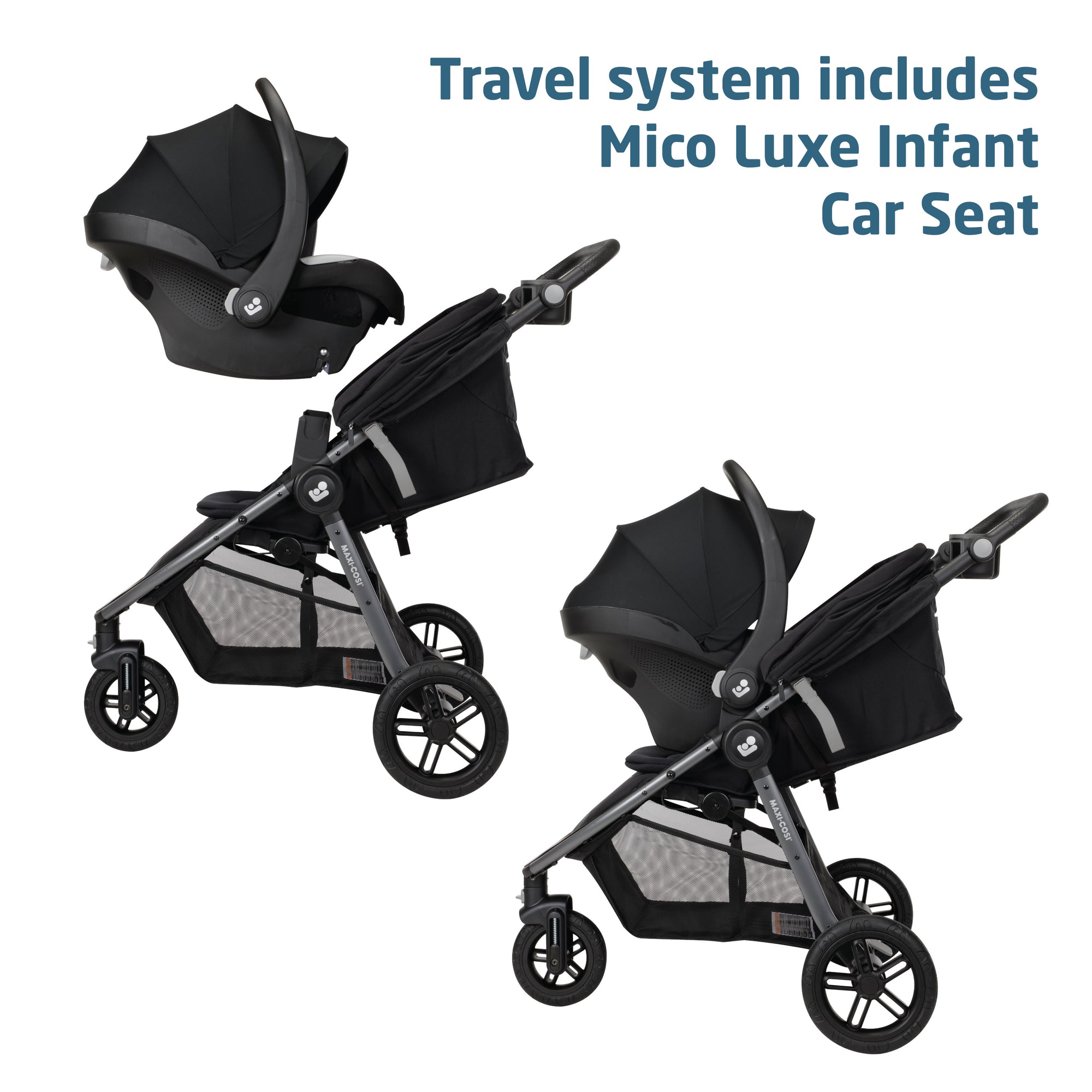 maxi cosi infant car seat stroller Maxi-Cosi Gia XP Luxe 3-Wheel Travel System