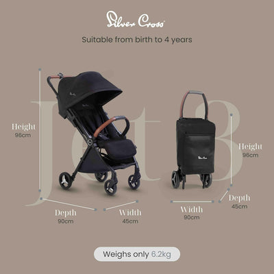 Silver Cross Jet 4 Super Compact Stroller