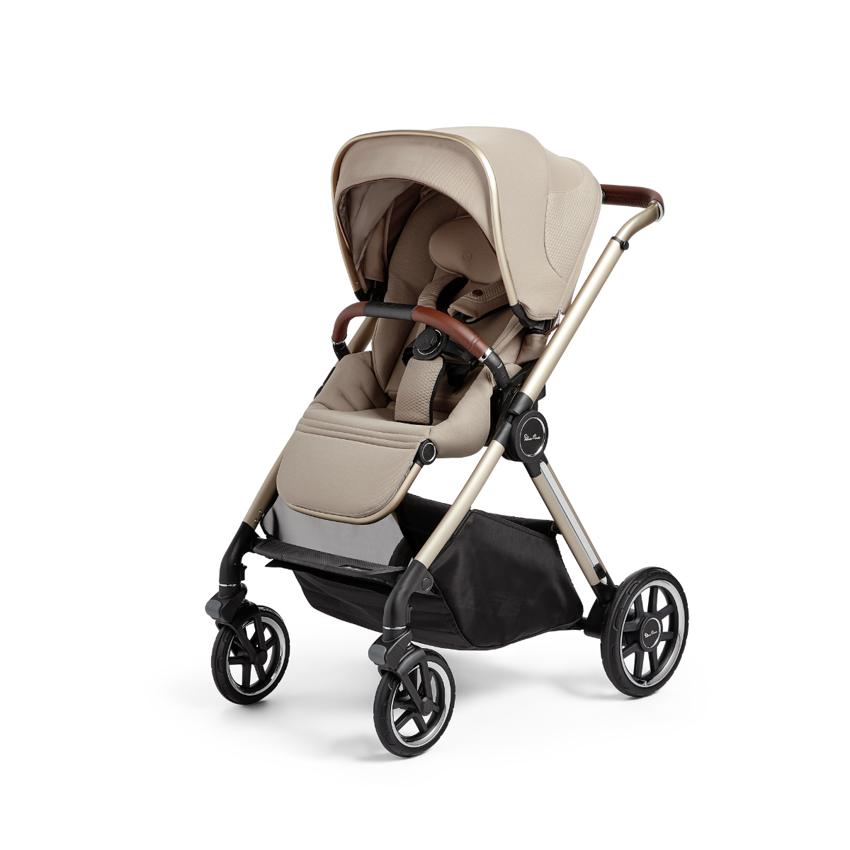 Silver cross grey and pink stroller sales