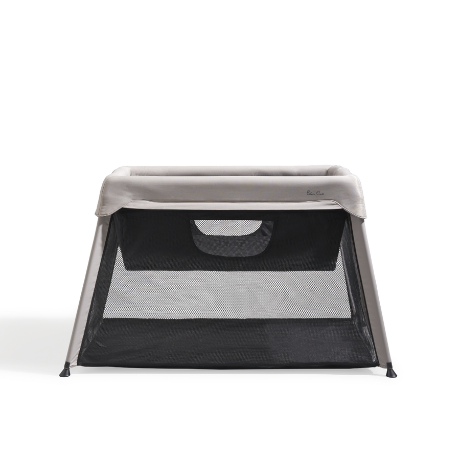Silver Cross Sleep & Go Travel Crib in stone