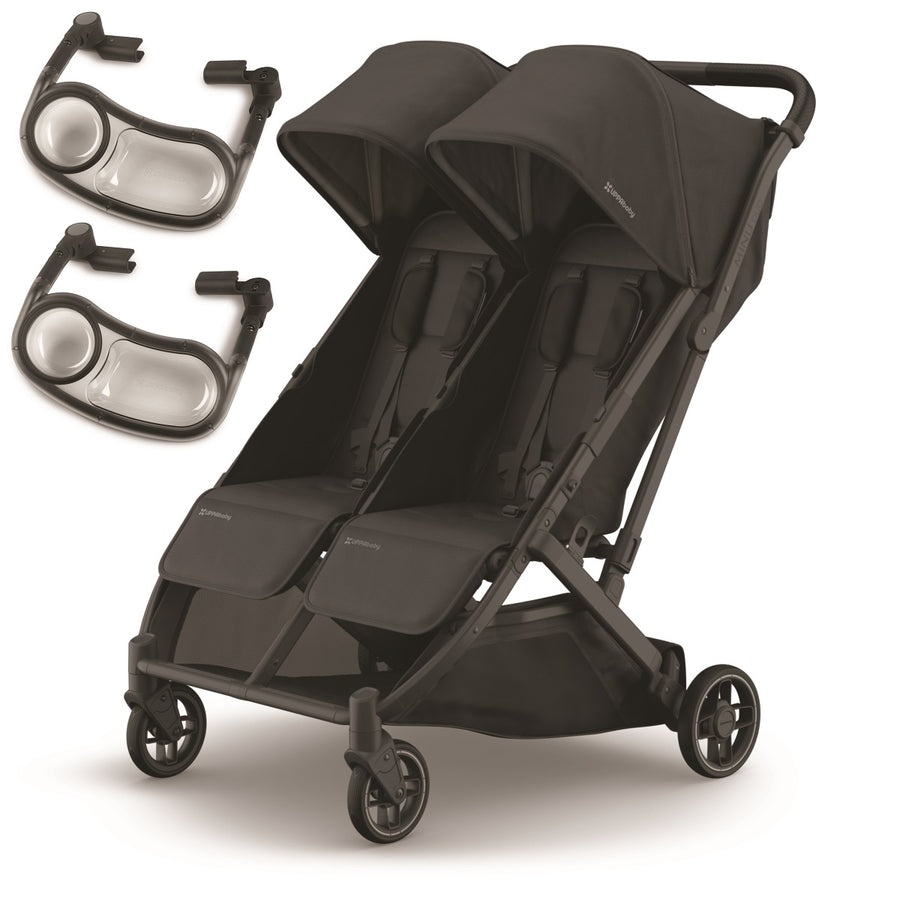 UPPAbaby MINU Duo Stroller + 2 SnackTray Bundle
