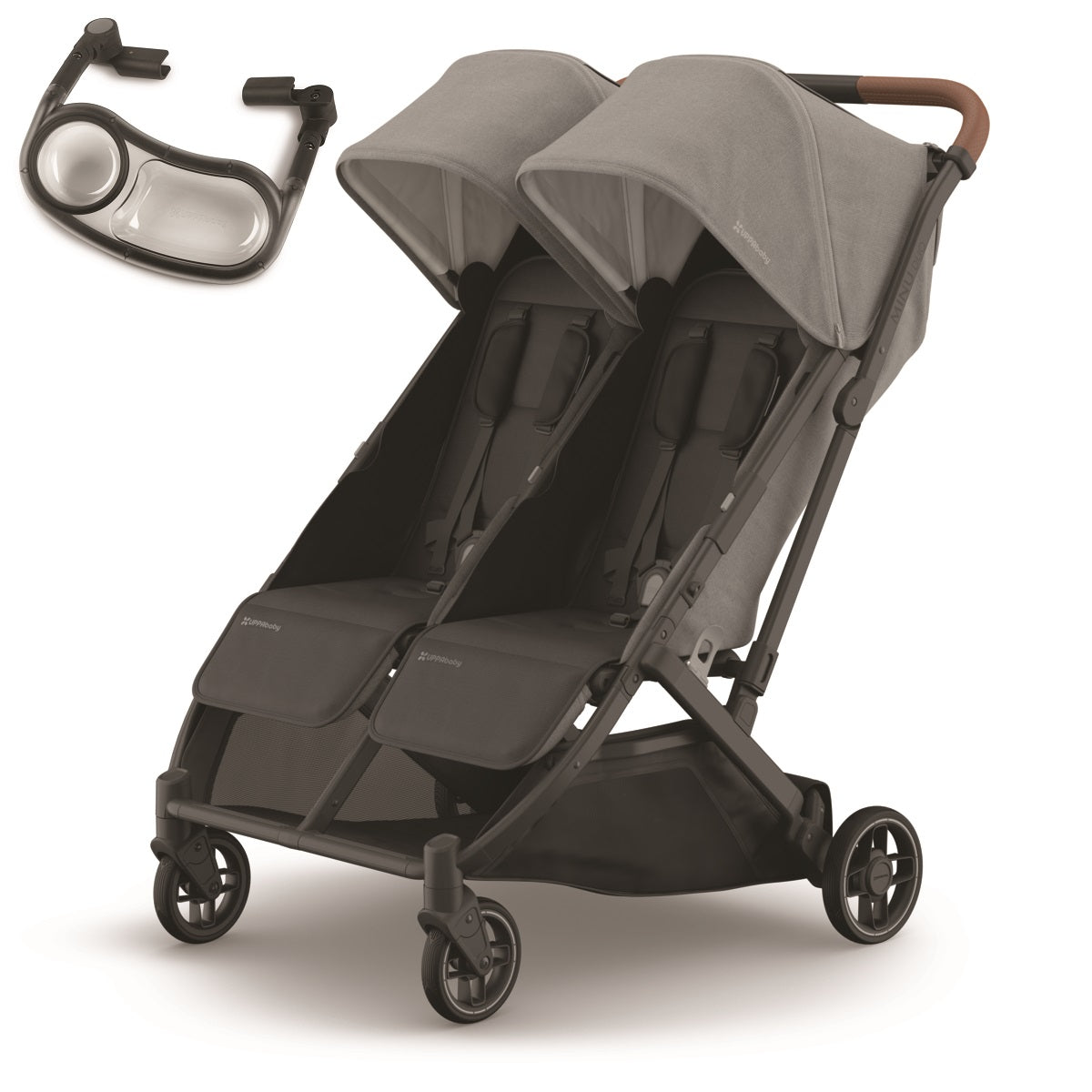 UPPAbaby MINU Duo Stroller + SnackTray Bundle
