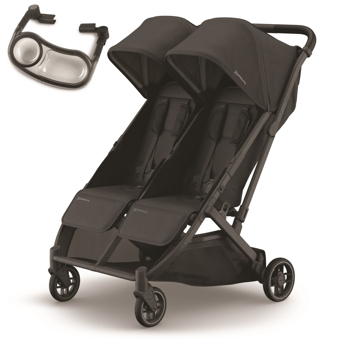 UPPAbaby MINU Duo Stroller + SnackTray Bundle