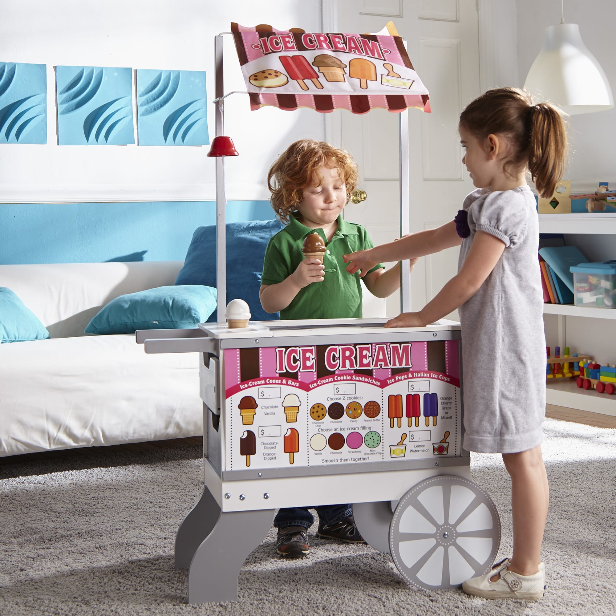 Melissa & Doug Snacks & Sweets Food Cart