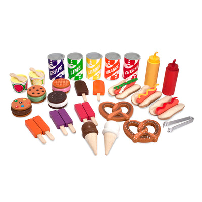 Melissa & Doug Snacks & Sweets Food Cart