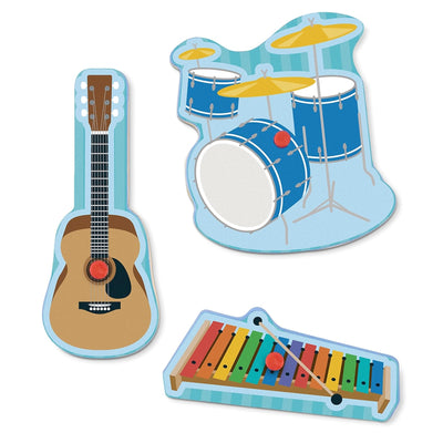 Melissa & Doug Musical Instruments Sound Puzzle - 8 Pieces