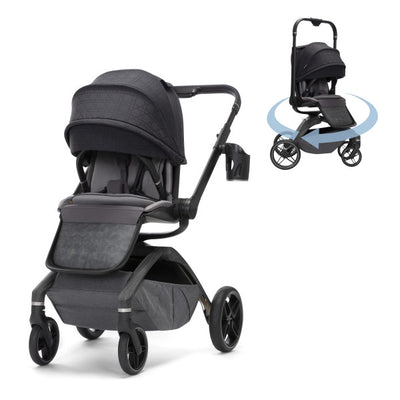 Maxi-Cosi Kindred Collection Tana 360° Rotating Modular Stroller in Onyx heritage