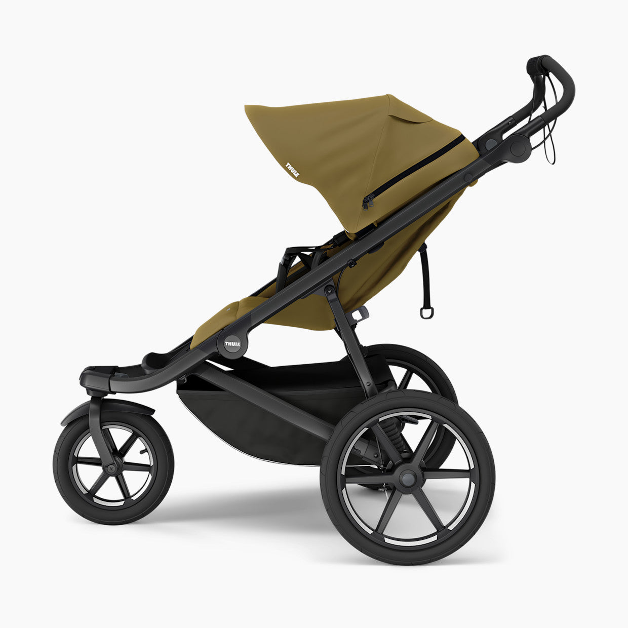 Thule Urban Glide 3 All Terrain Stroller in Nutria side view