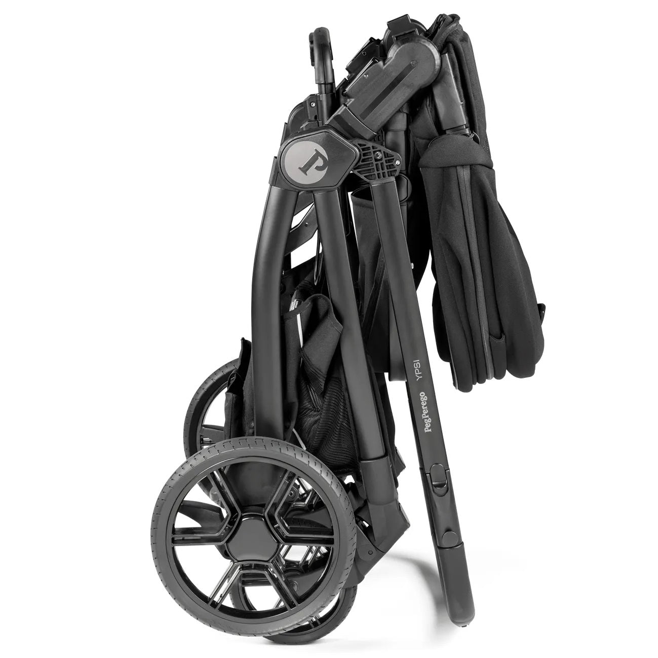 Peg Perego YPSI Single to Double Stroller 2025 in True Black