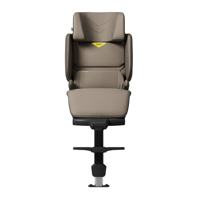 AXKID Up High Back Booster Seat in Driftwood Beige