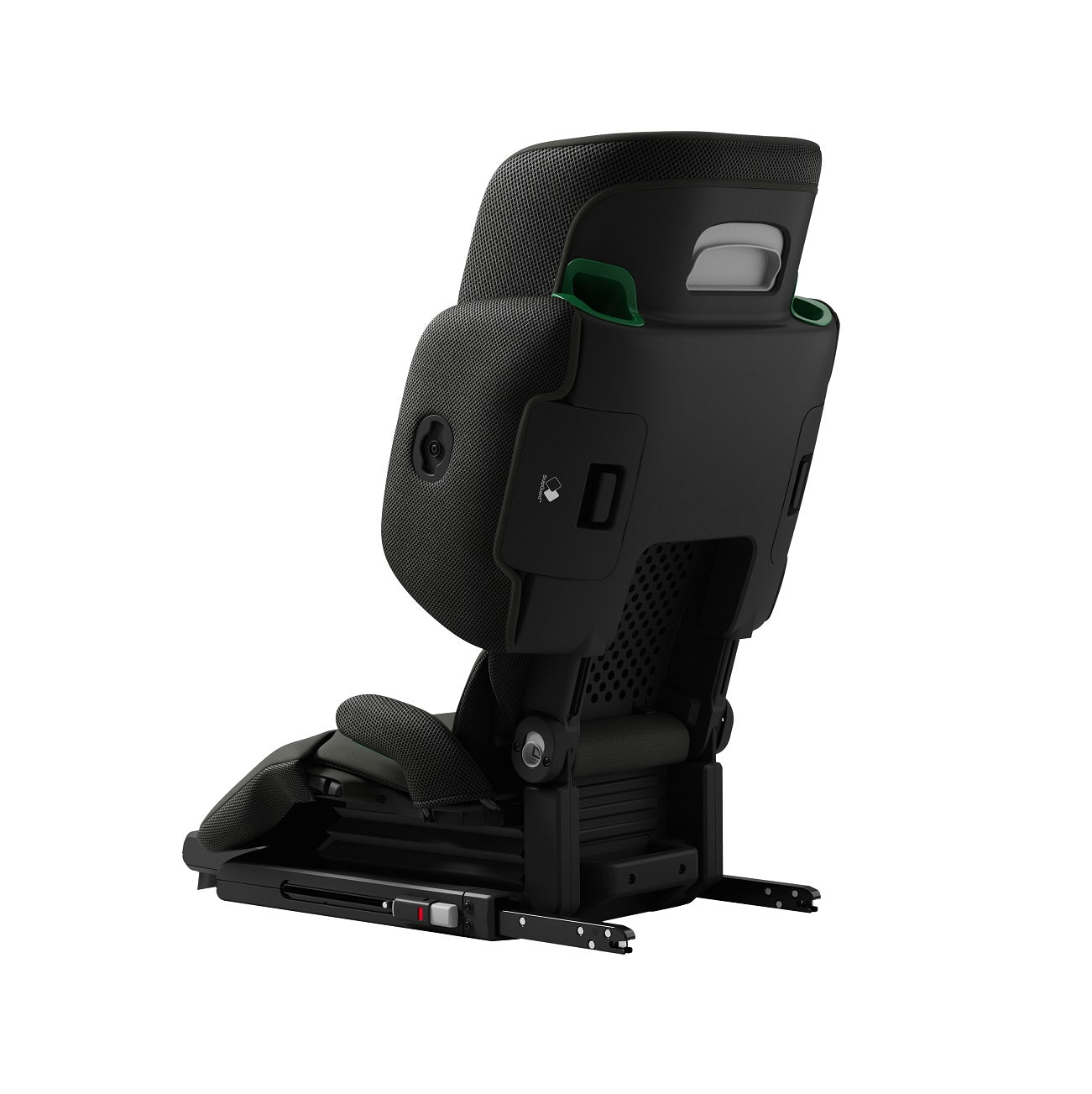 AXKID Up High Back Booster Seat in Forest Moss Green