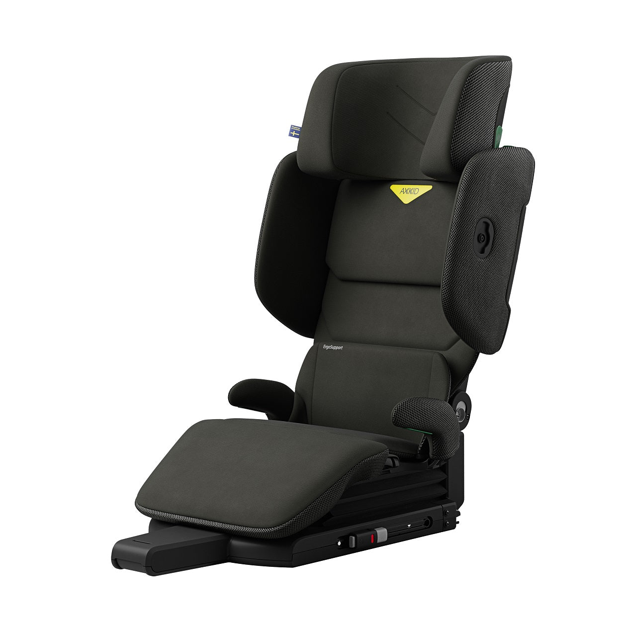 AXKID Up High Back Booster Seat in Forest Moss Green
