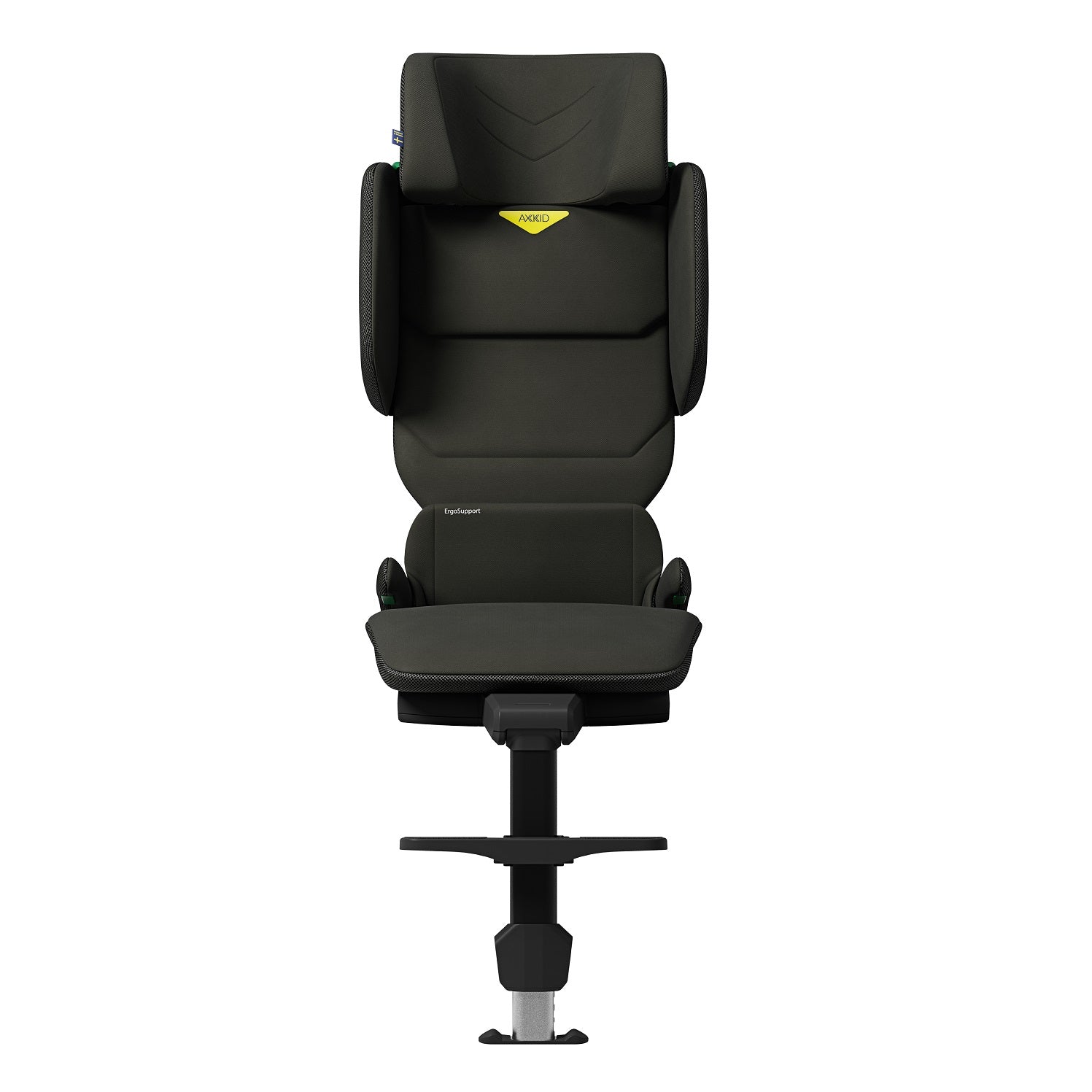 AXKID Up High Back Booster Seat in Forest Moss Green