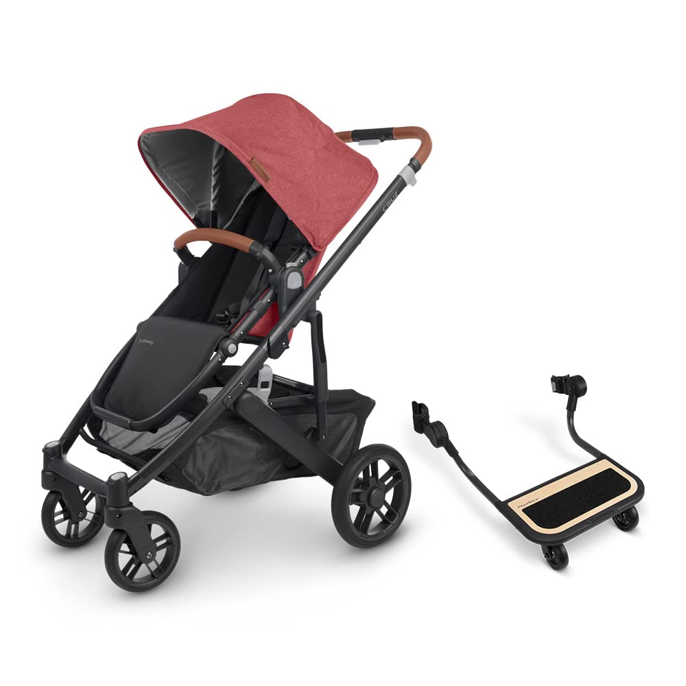 美品＆PiggyBack,新生児シート付き】UPPAbaby Cruz 赤／2019年購入