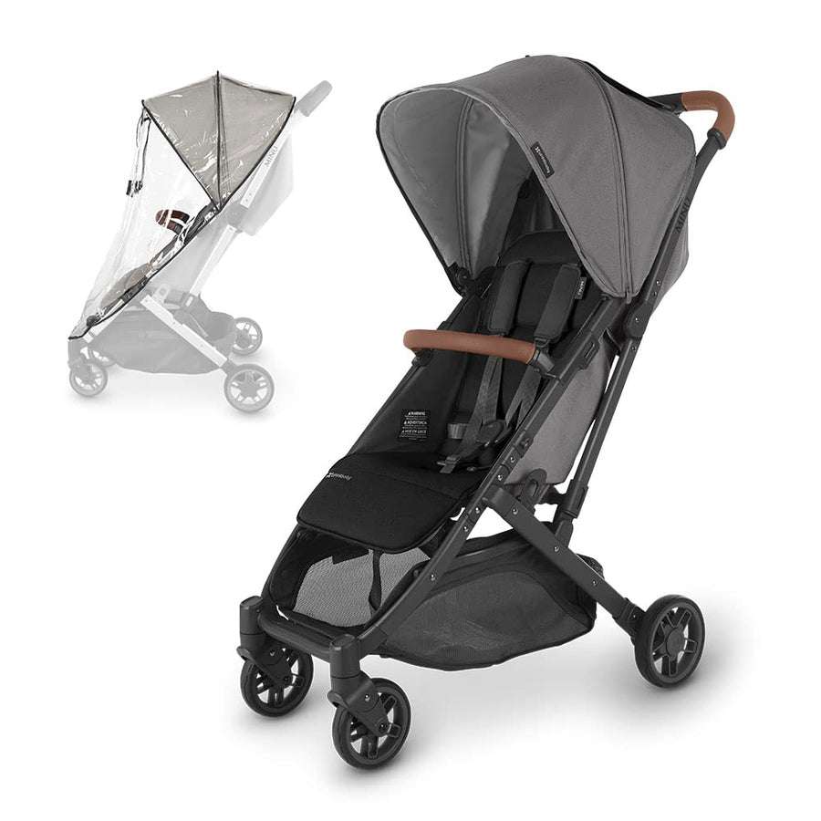 UPPAbaby MINU V2 + Rain Shield Bundle in Greyson