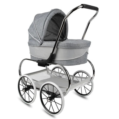 Valco Baby Princess Doll Stroller in Grey