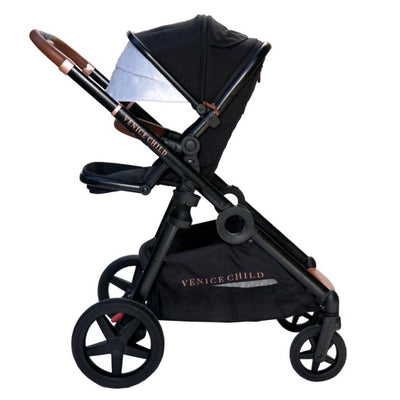 Venice Child Maverick Single to Double Stroller- Package # 1 in eclipse