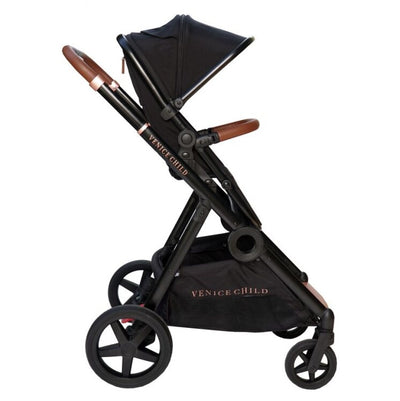 Venice Child Maverick Single to Double Stroller- Package # 1 in eclipse