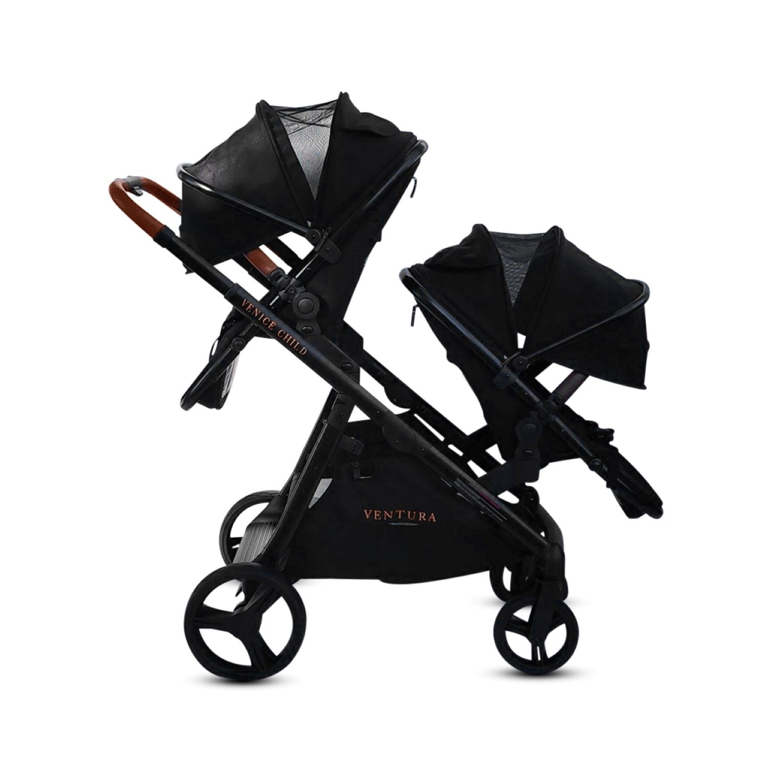 baby stroller with toddler stand Venice Child Ventura Single to Double Sit-n-Stand Stroller & Toddler S