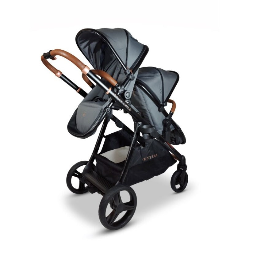 double stroller for baby and toddler Venice Child Ventura Single to Double Sit-n-Stand Stroller & Toddler S