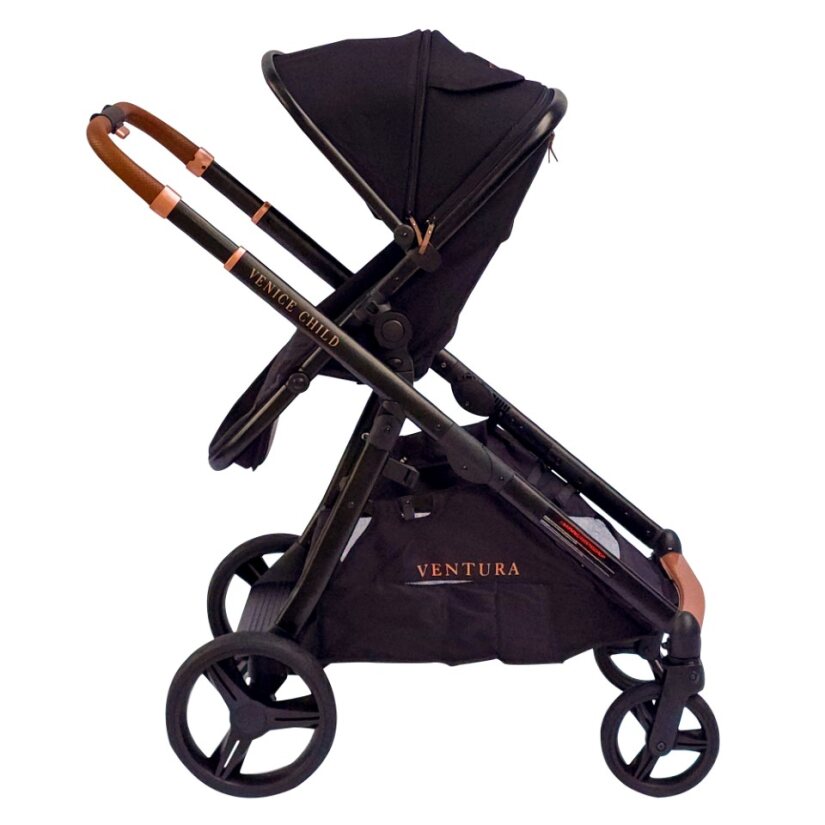 Venice Child Ventura Single to Double Sit-n-Stand Stroller- Package 1 in Twilight