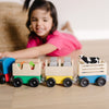 Melissa & Doug Wooden Farm Train