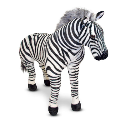 Melissa & Doug Zebra Giant Stuffed Animal