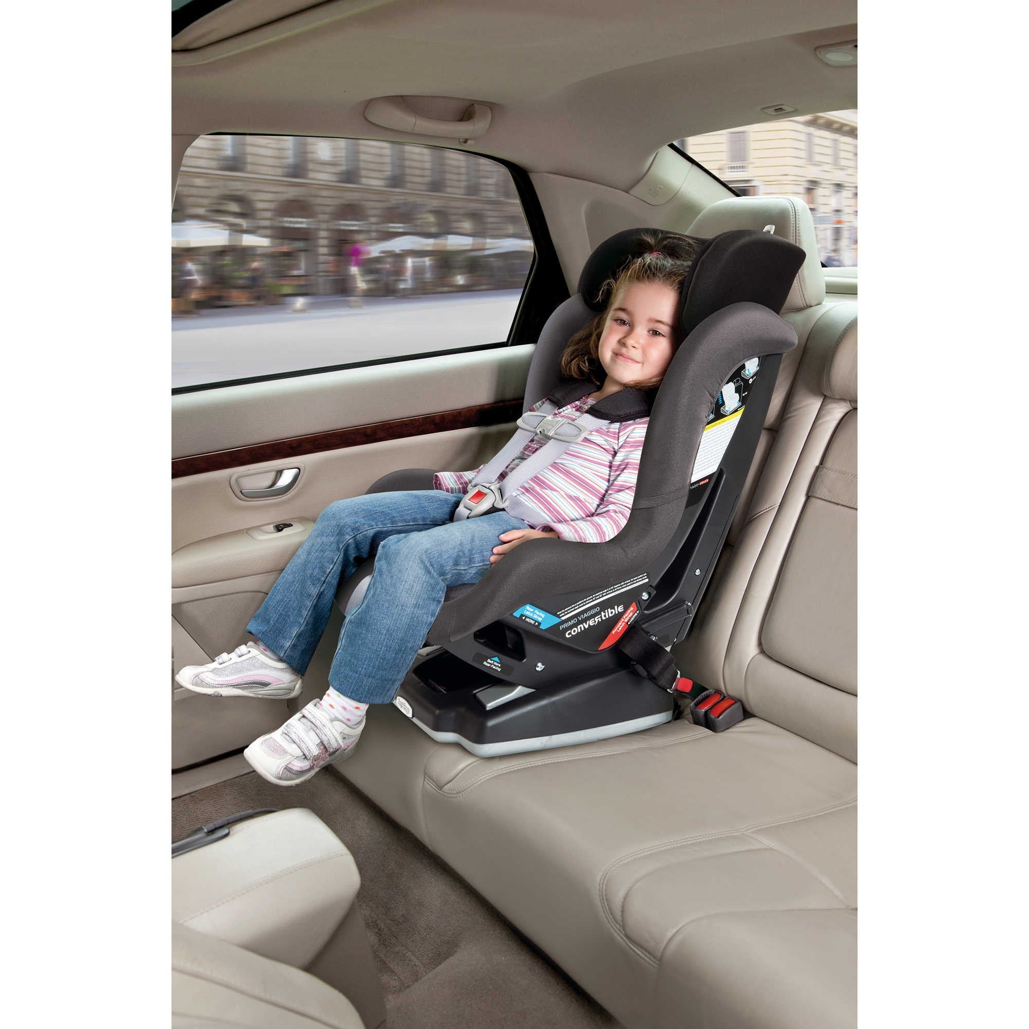 reviews on peg perego convertible car seat Peg Perego Viaggio Eco Leather Convertible Car Seat