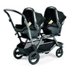 Peg Perego Duette Piroet Stroller in Atmosphere