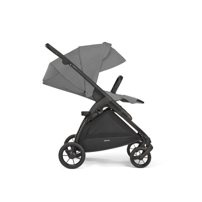 Inglesina Electa Stroller in Chelsea Grey with seat reclined