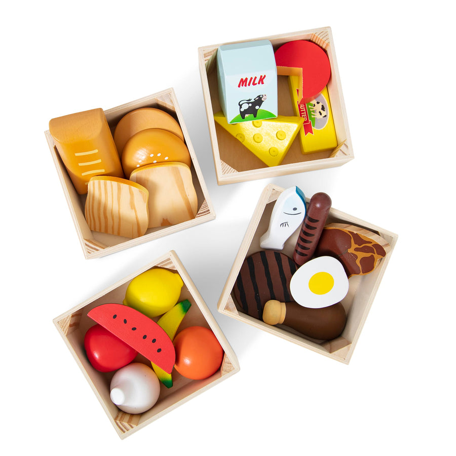 Melissa & Doug Wooden Food Groups 1