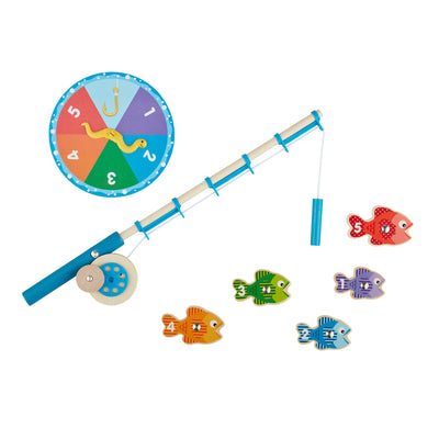 Melissa & Doug Catch & Count Magnetic Fishing Rod Set