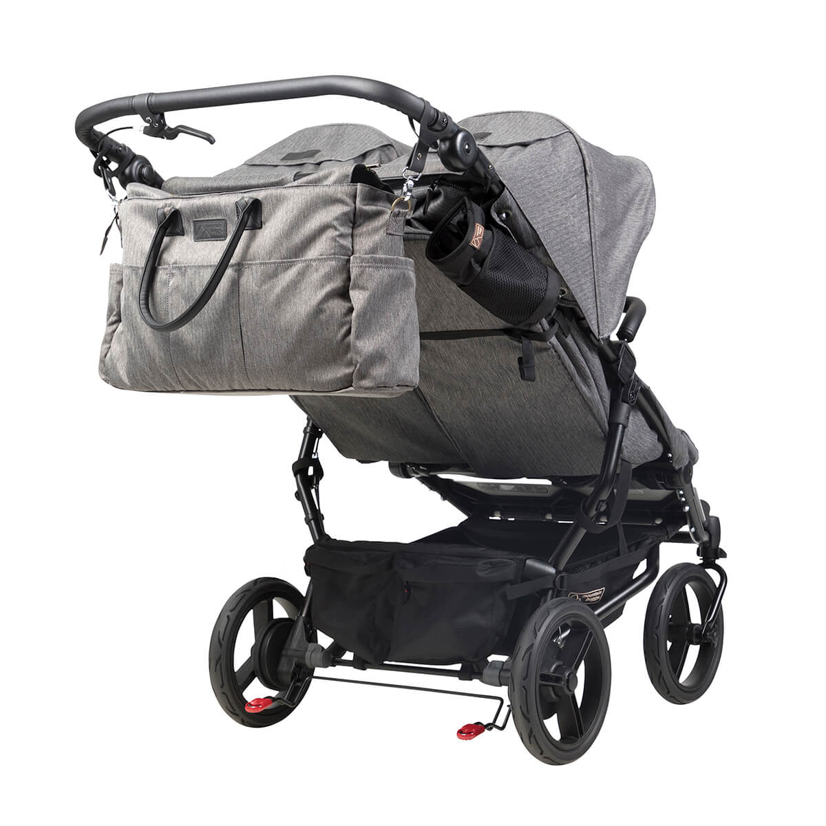 Mountain Buggy Duet Luxury Herringbone Stroller1