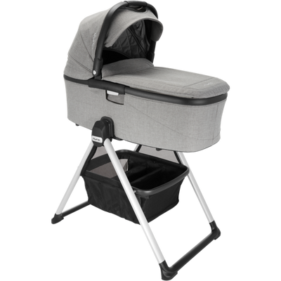 Nuna DEMI™ Grow Stand with bassinet attached