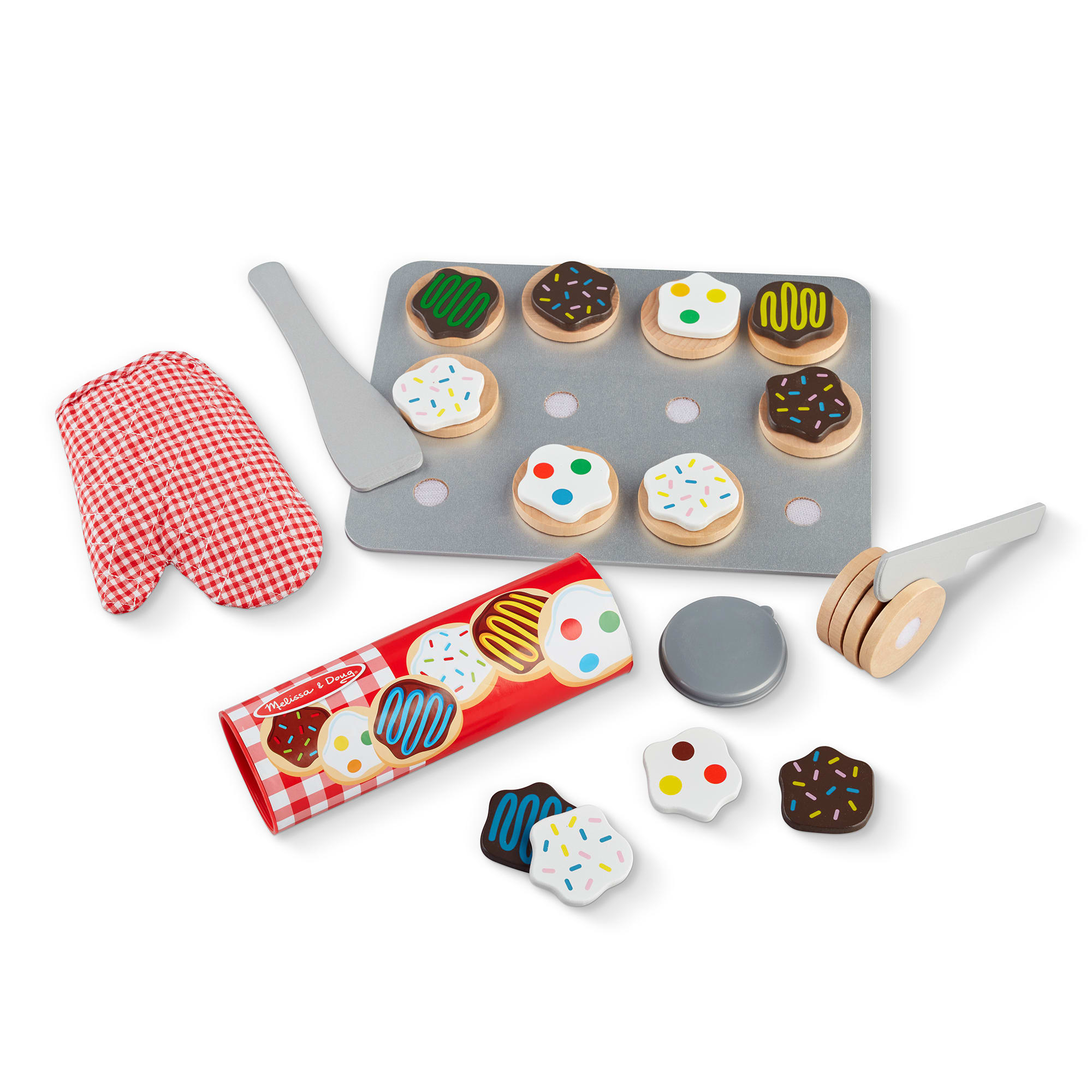 Melissa & Doug Wooden Slice and Bake Cookie Set