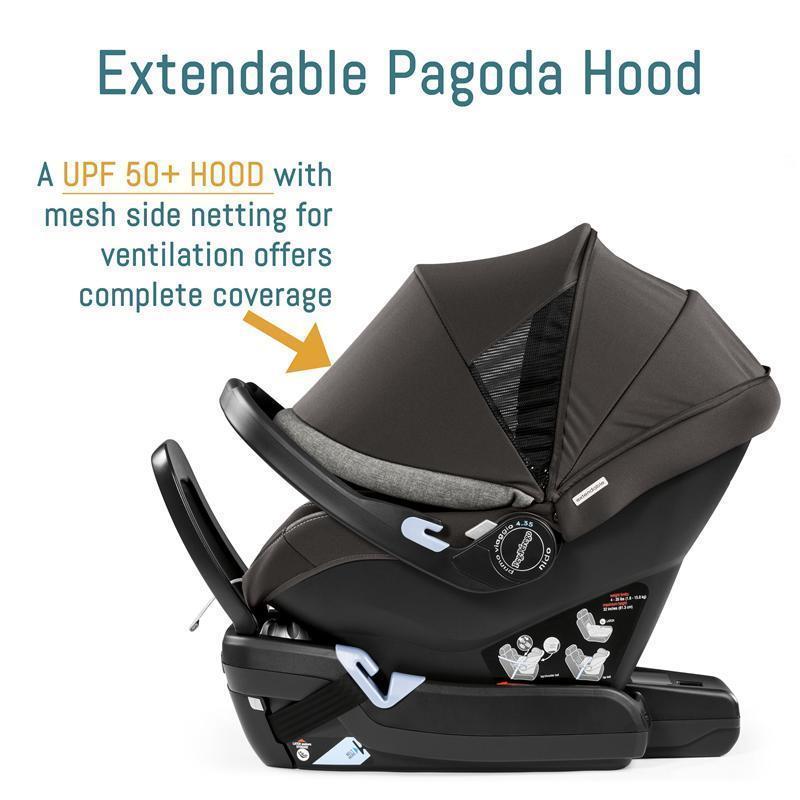 Agio by Peg Perego Viaggio 4-35 Nido Infant Car Seat in Agio Black