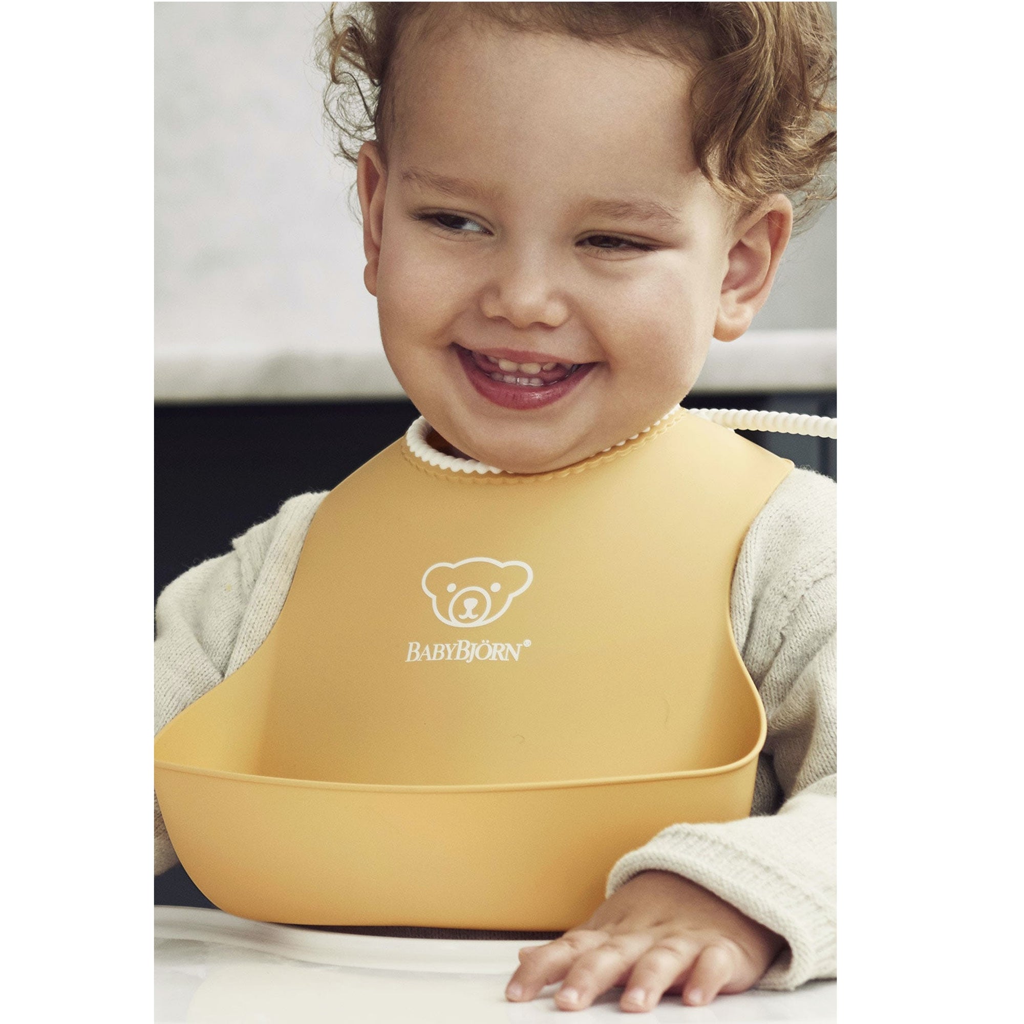 BABYBJÖRN Baby Bib 2-Pack in Powder Green and Pink