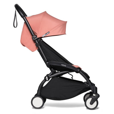 Babyzen YOYO Leg Rest attached to stroller in seated position