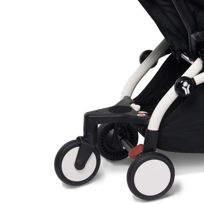 Babyzen YOYO Bag Rolling Base attached to stroller
