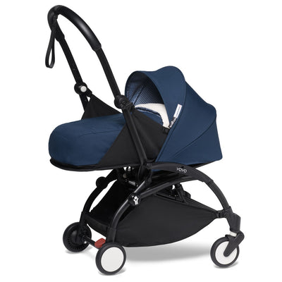 Babyzen YOYO² 0+ Newborn Stroller Bundle by Air France with Black Frame