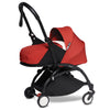 Babyzen YOYO² 0+ Newborn Stroller Bundle in Red with Black Frame