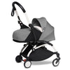 Babyzen YOYO² 0+ Newborn Stroller Bundle in Grey with White Frame
