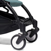 Babyzen YOYO² 6+ Stroller Bundle in Aqua with Black Frame wheels