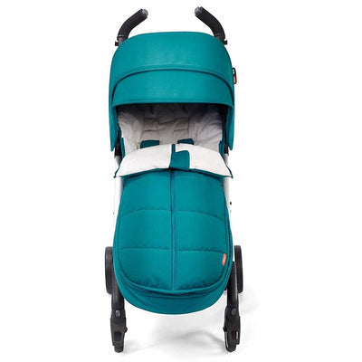 Diono All Weather Footmuff in Blue Turquoise on stroller