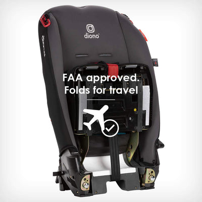 Diono Radian® 3R Latch Convertible+Booster Car Seat in Black Jet
